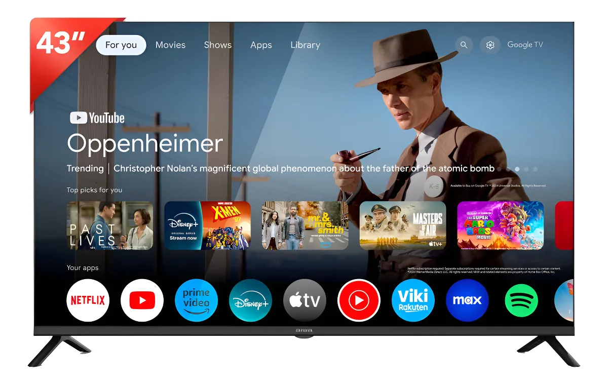 Smart Tv Aiwa 43'' Full Hd
